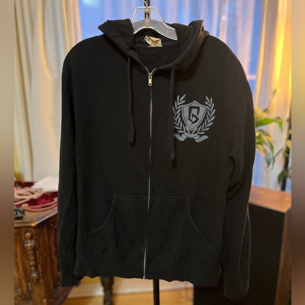 Grieves Zip-Up Tour Hoodie with Crest